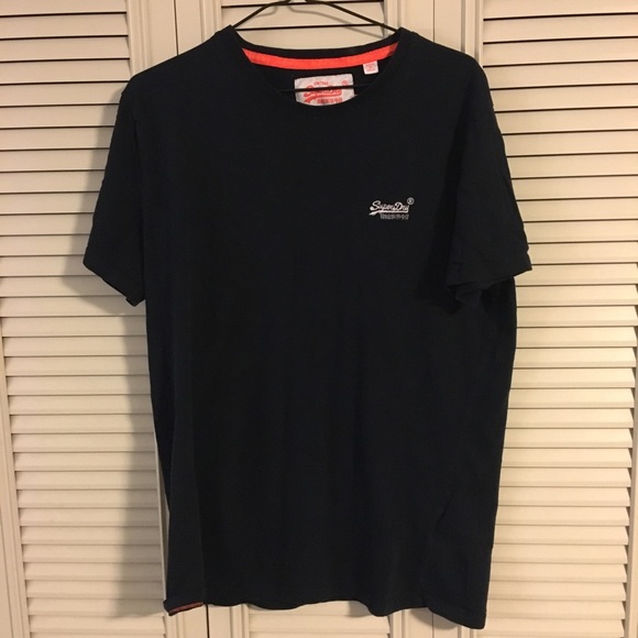 Superdry T-Shirt Eclipse Navy Blue Size L
